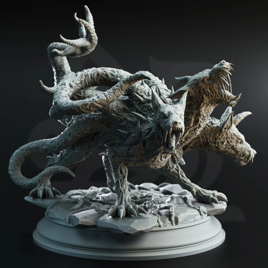 Aberrant Hellhounds // Miniatură D&D