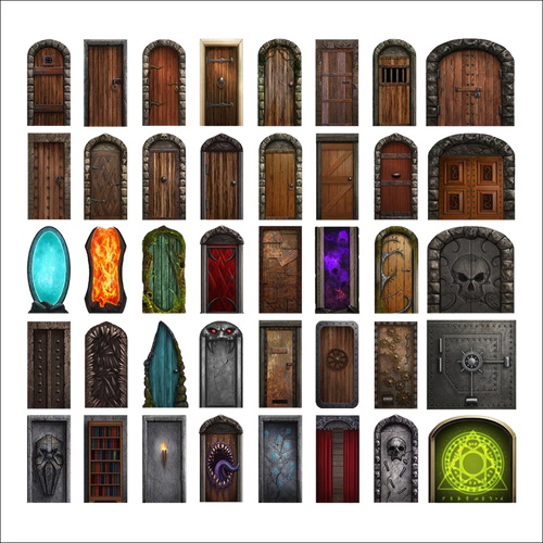 Big Box of Dungeon Doors