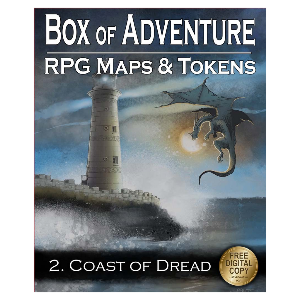 Battle map Box of Adventure: Coast of Dread