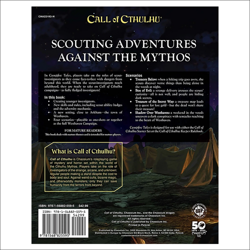 Call of Cthulhu: Campfire Tales - Scouts against Cthulhu (Ediția Engleză)