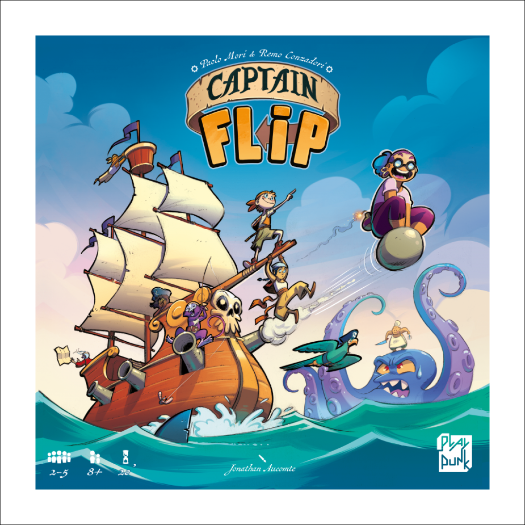 Captain Flip - Joc de Societate (Ediția Multilingvă)