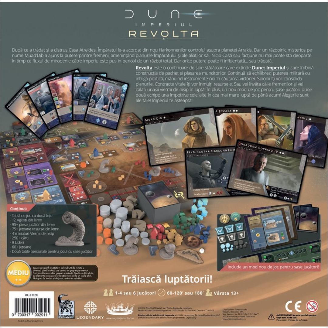Dune: Imperiul – Revolta (Ediția Română)