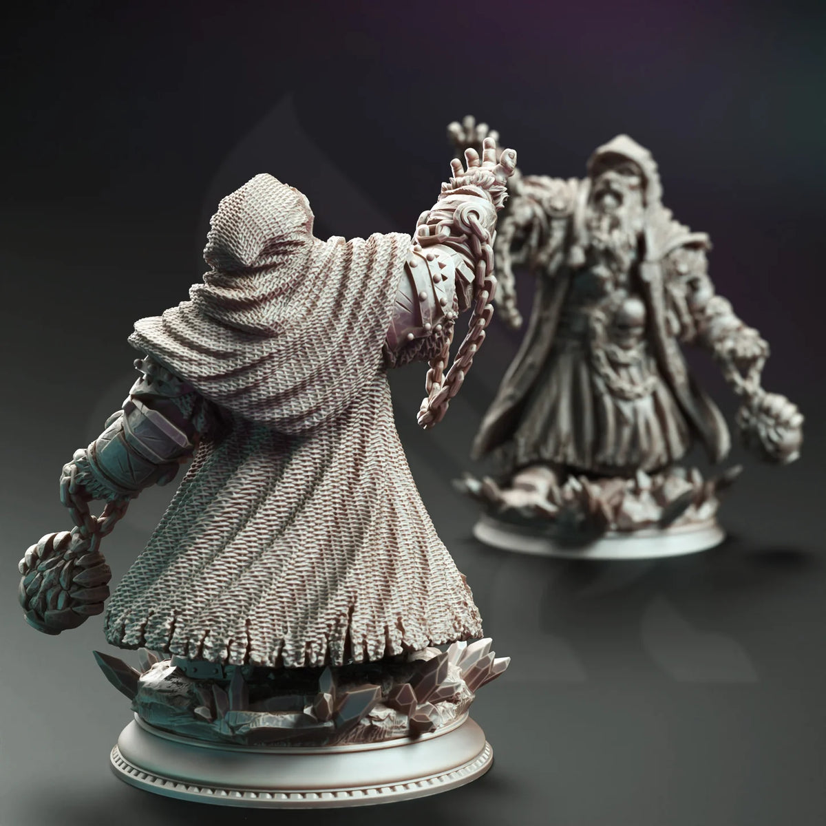 Dorgrid Darnane - Dark Dwarf // Miniatură D&D