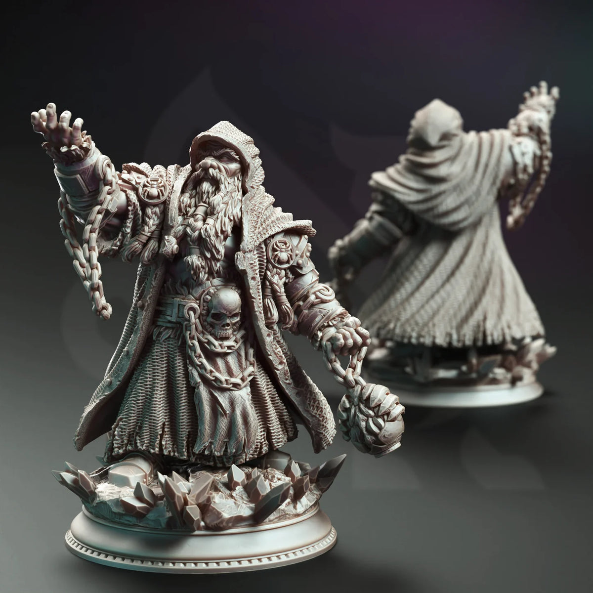 Dorgrid Darnane - Dark Dwarf // Miniatură D&D