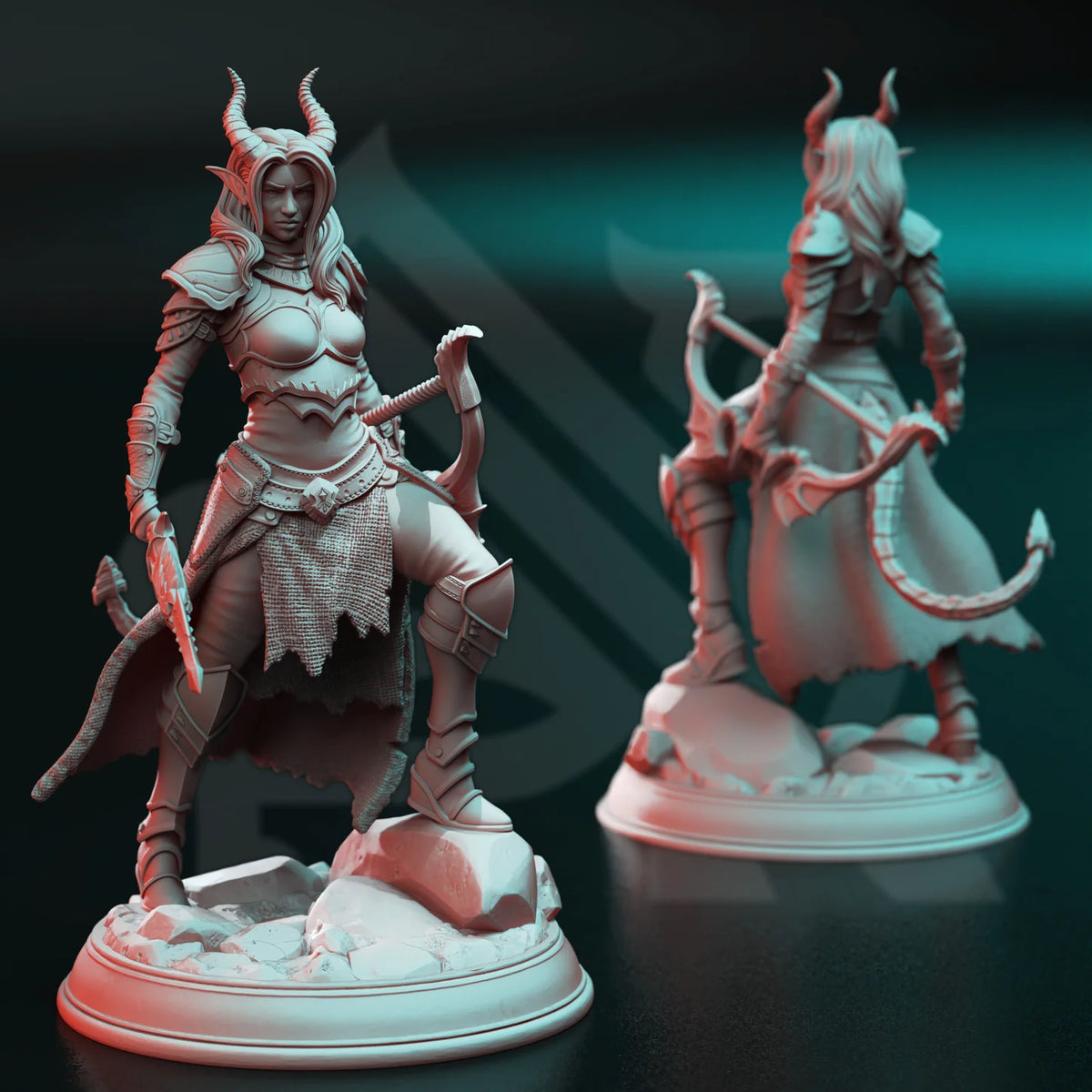 Elkava - Deception Huntress // Miniatură D&D