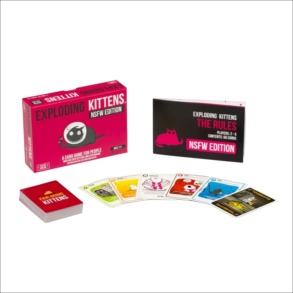 Exploding Kittens: Pentru Adulți (Ediția Română)