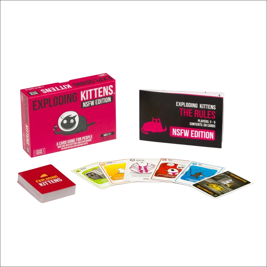 Exploding Kittens: Pentru Adulți (Ediția Română)