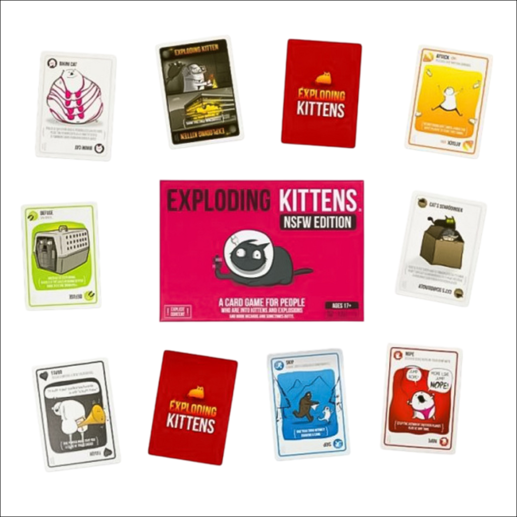 Exploding Kittens: Pentru Adulți (Ediția Română)