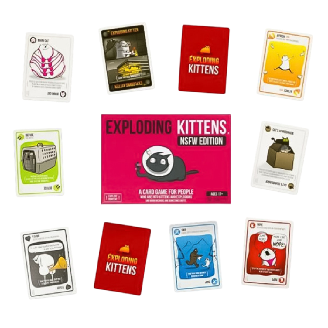 Exploding Kittens: Pentru Adulți (Ediția Română)