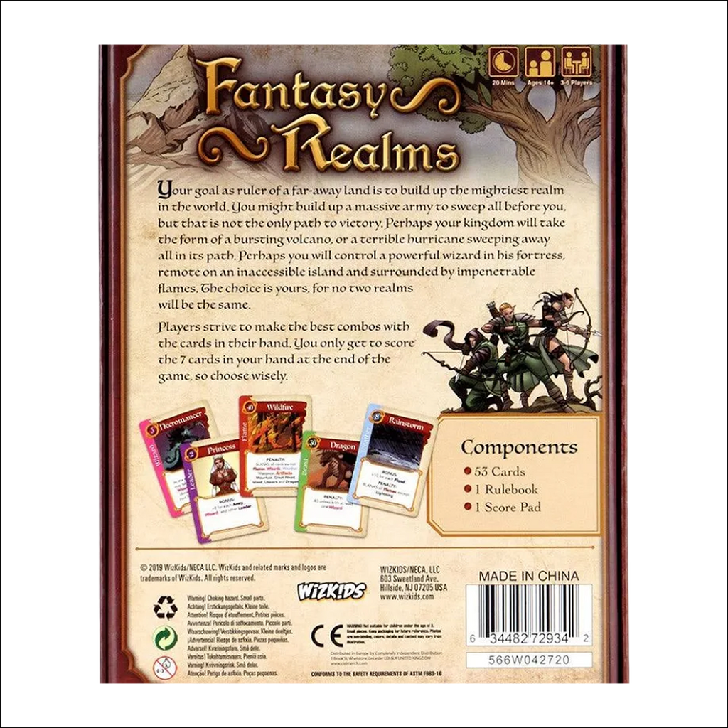 Fantasy Realms - Joc de Cărți (Ediția Engleză)