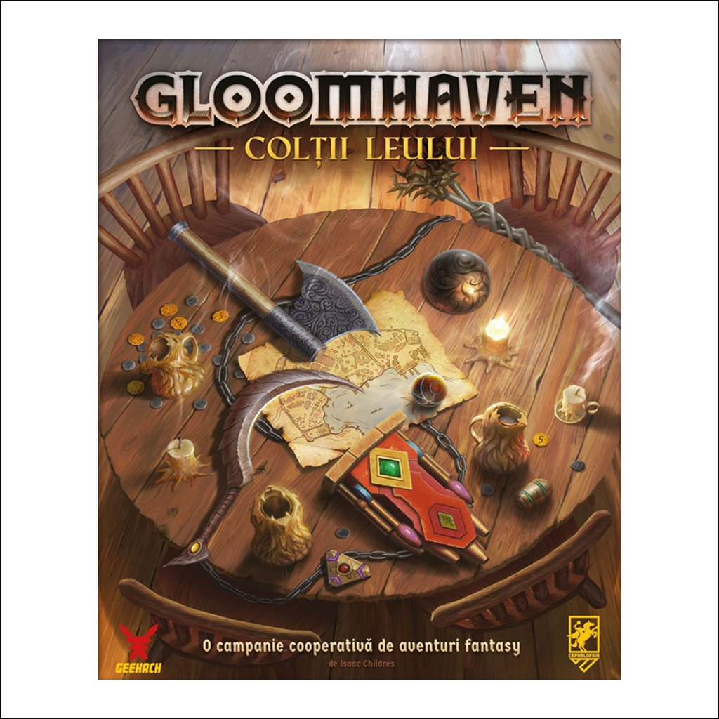 Gloomhaven: Colții Leului - Joc Cooperativ (Ediția Română)