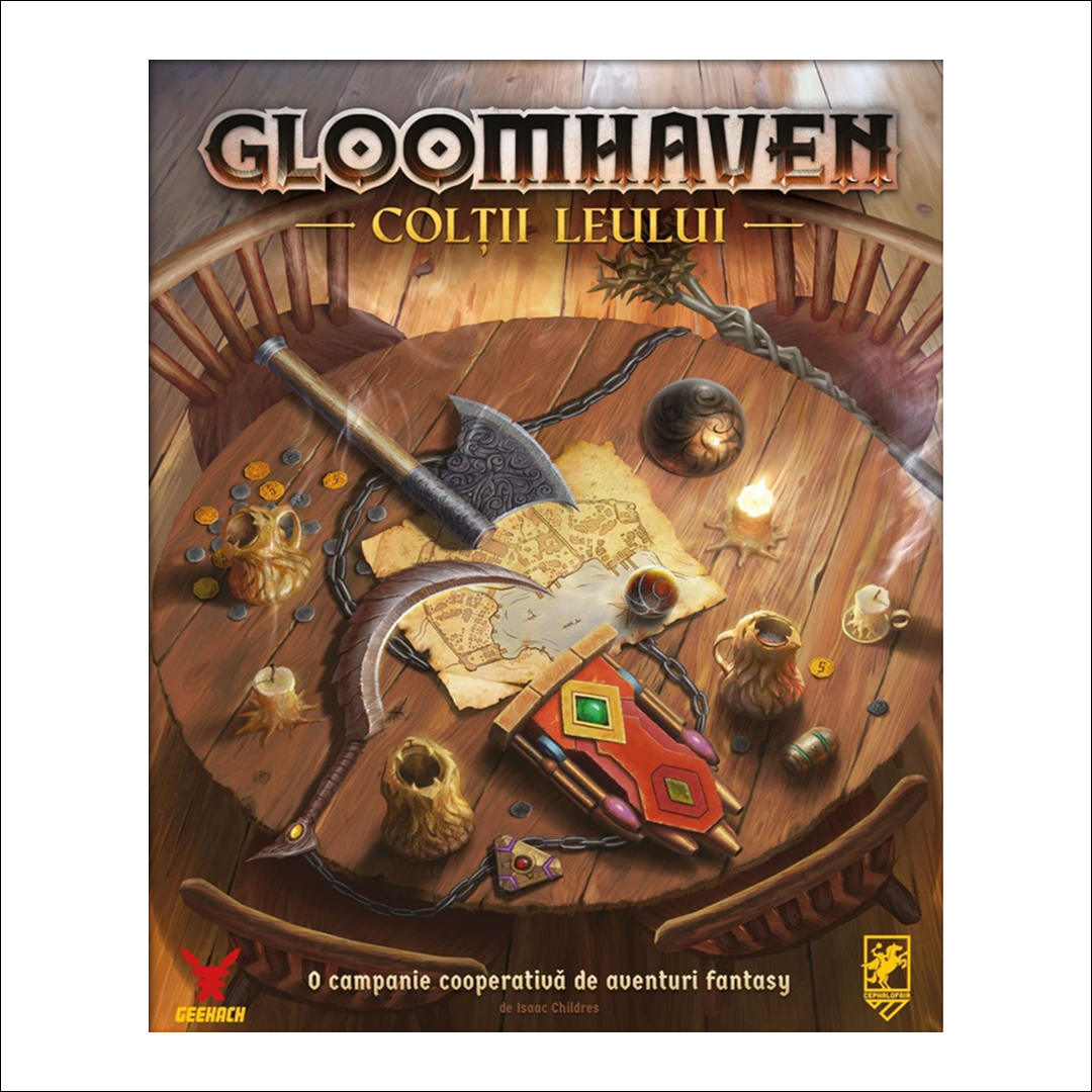 Gloomhaven: Colții Leului - Joc Cooperativ (Ediția Română)