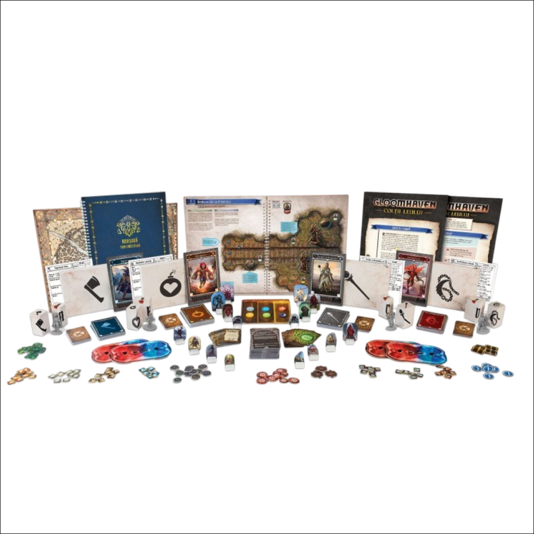 Gloomhaven: Colții Leului - Joc Cooperativ (Ediția Română)