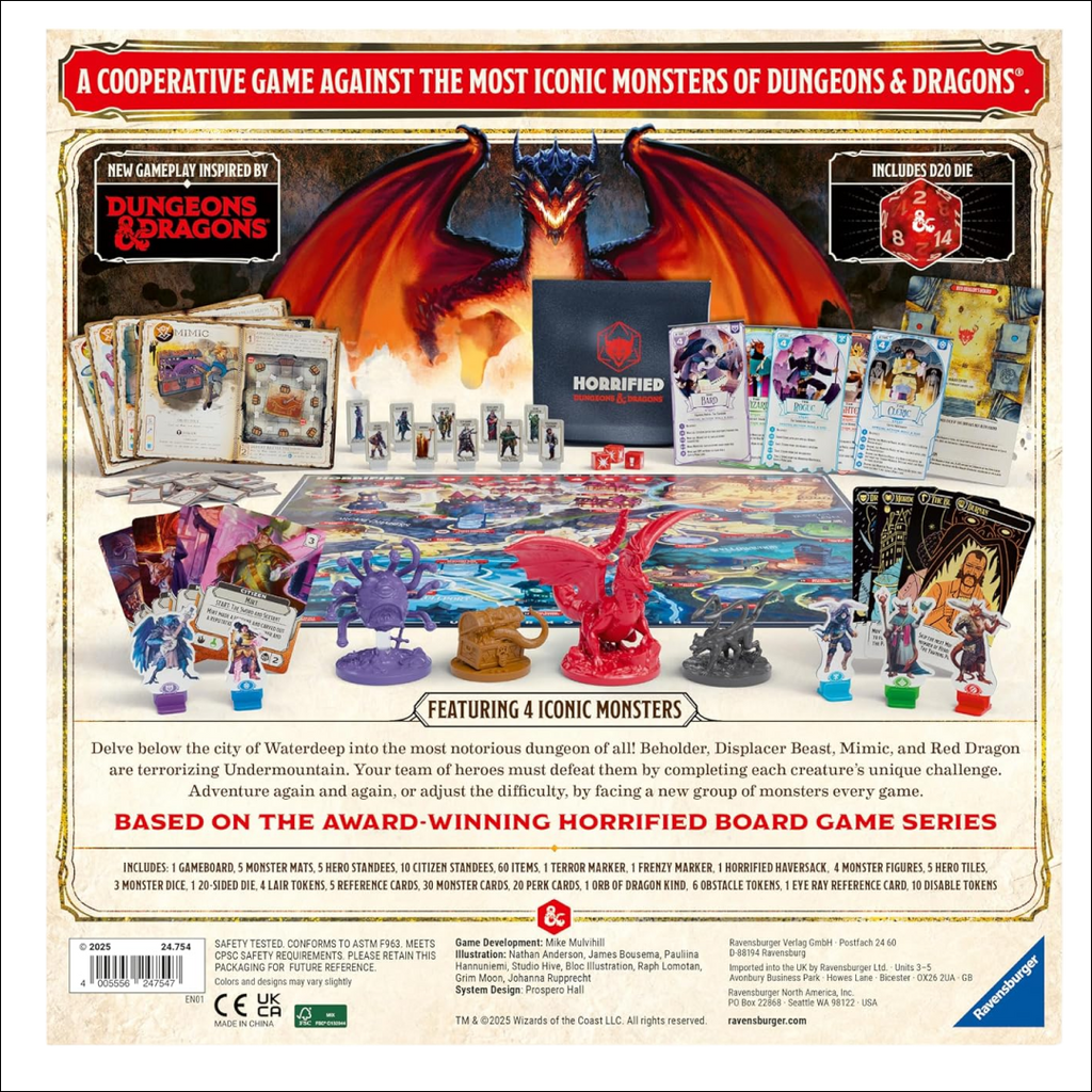 Horrified: Dungeons & Dragons (Ediția Engleză)