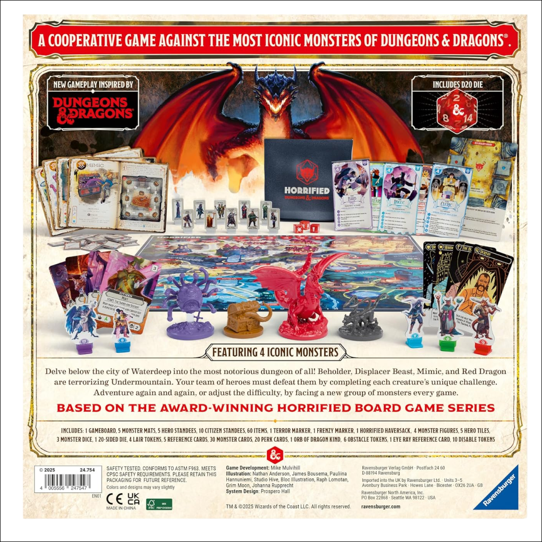 Horrified: Dungeons & Dragons (Ediția Engleză)