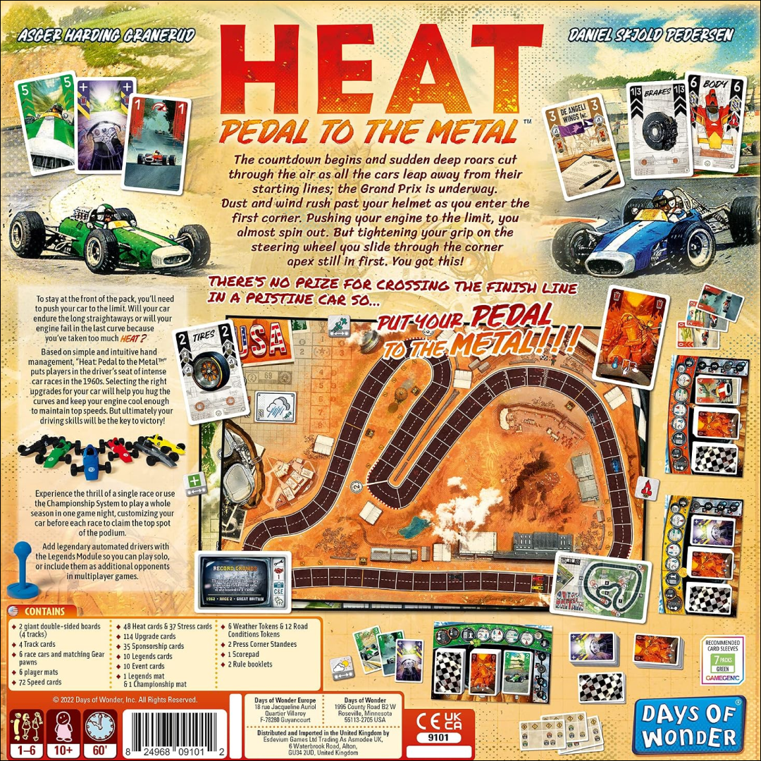 Heat: Pedal to the Metal (Ediția Engleză)