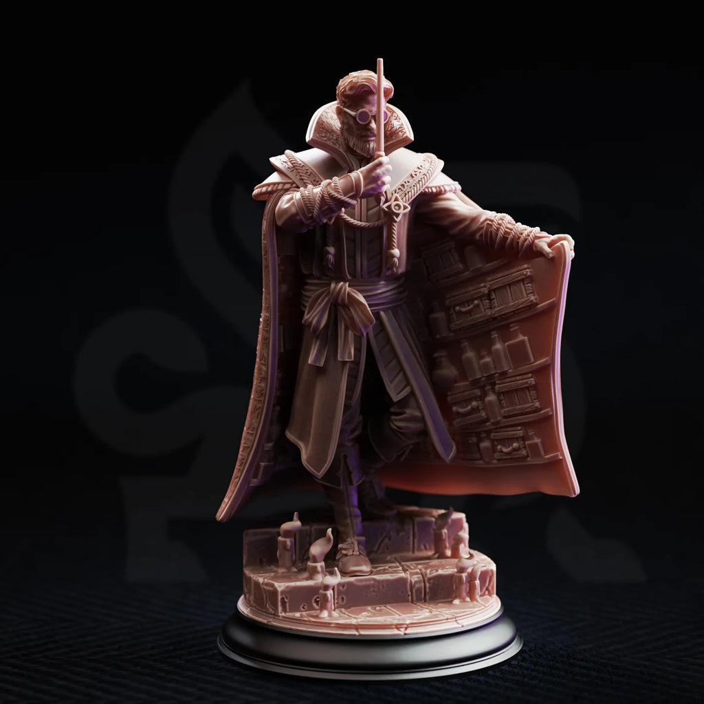 Luther Fleck - Professor of Alchemy // Miniatură D&D