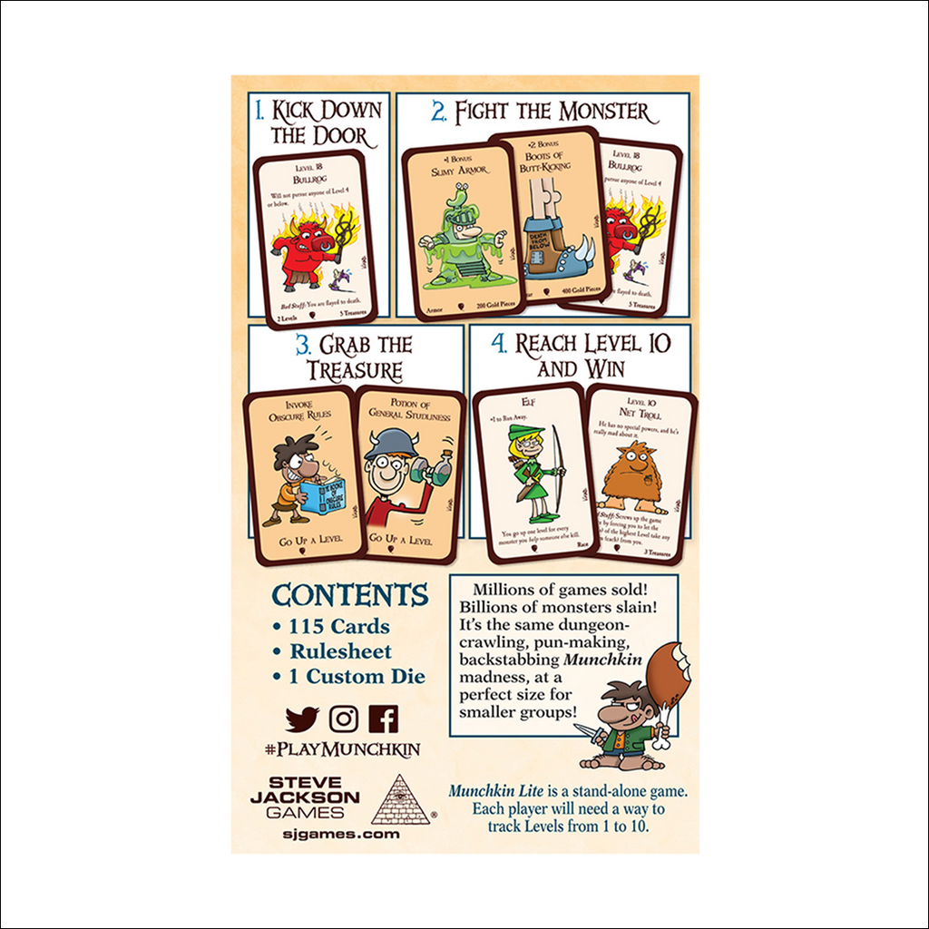 Munchkin Lite (Ediția Engleză)