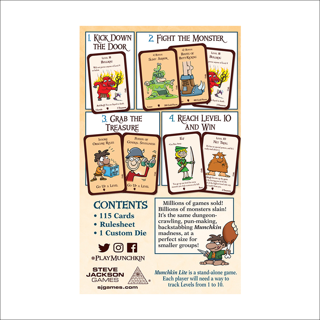 Munchkin Lite (Ediția Engleză)