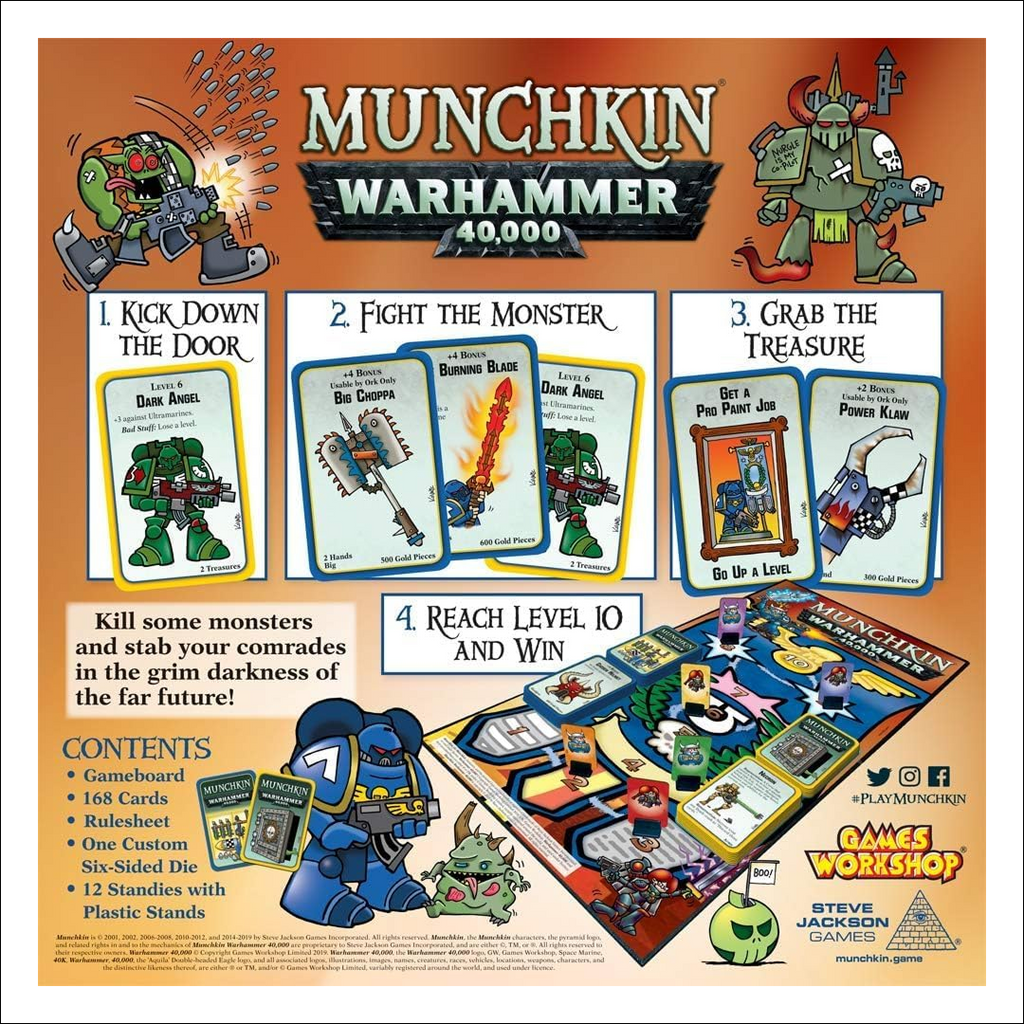 Munchkin Warhammer 40.000 (Ediția Engleză)