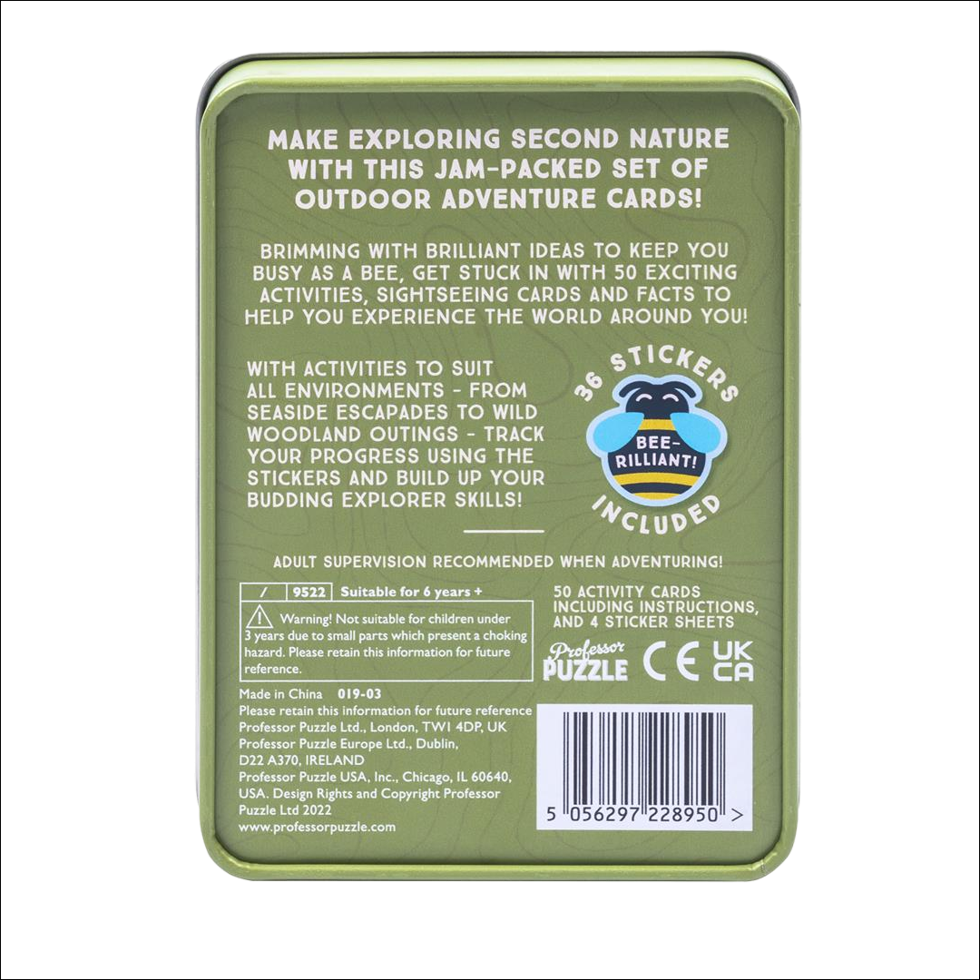 Outdoor Adventure Cards (Ediția Engleză)