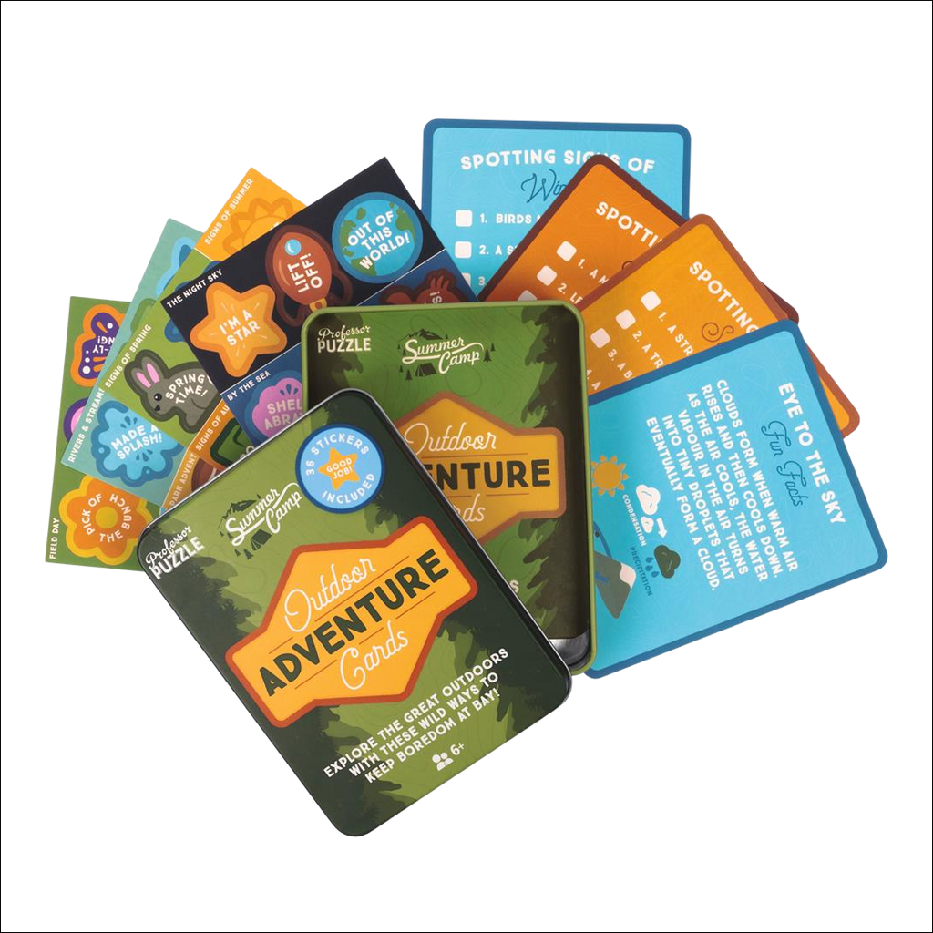 Outdoor Adventure Cards (Ediția Engleză)