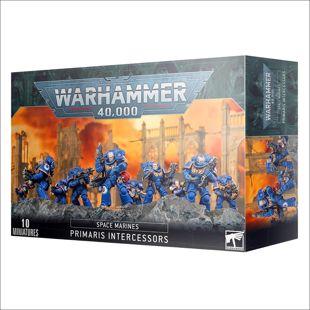 Wrhammer Space Marines: Primaris Intercessors