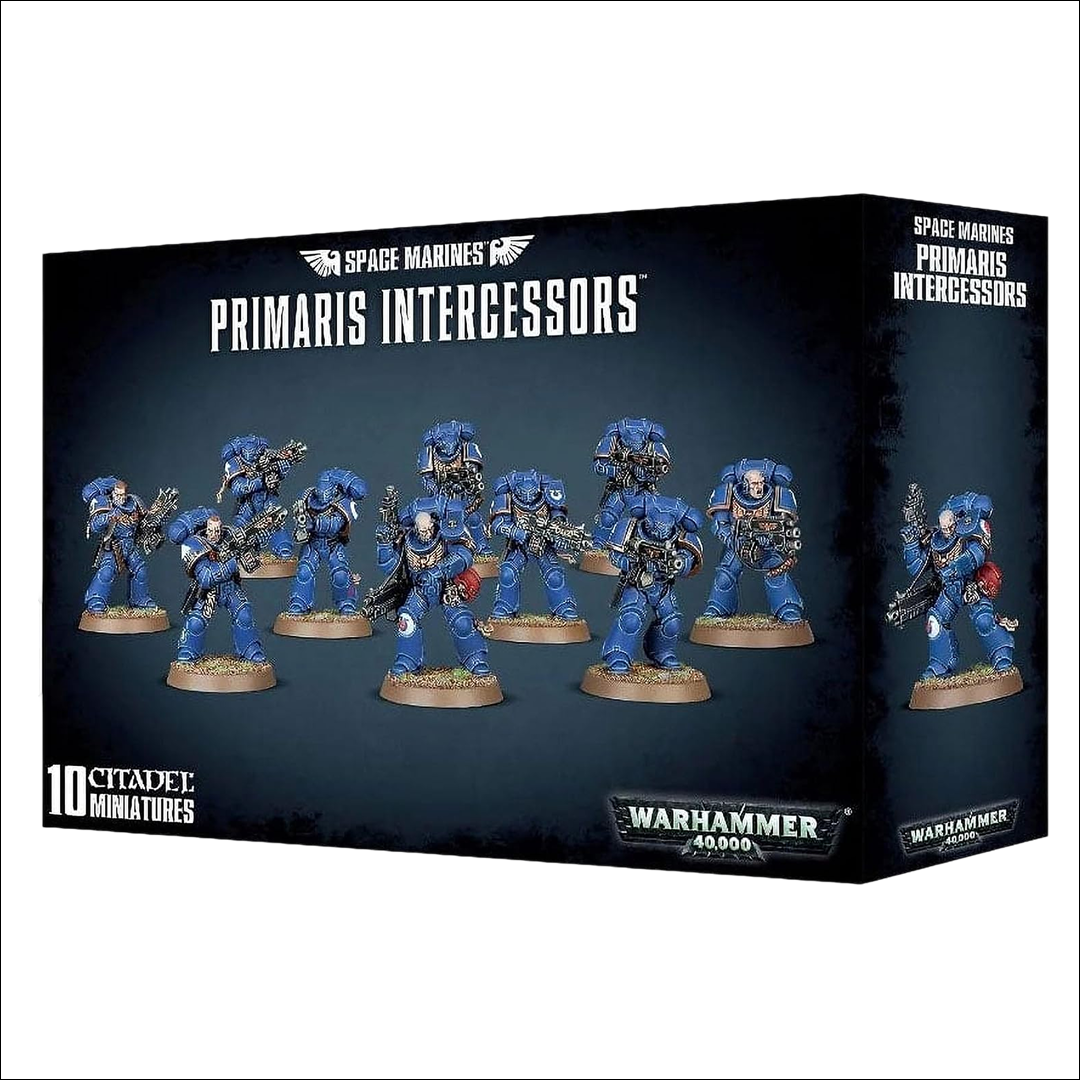 Wrhammer Space Marines: Primaris Intercessors