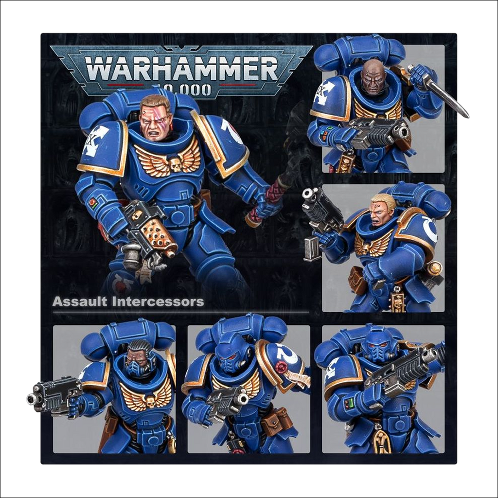 Wrhammer Space Marines: Primaris Intercessors