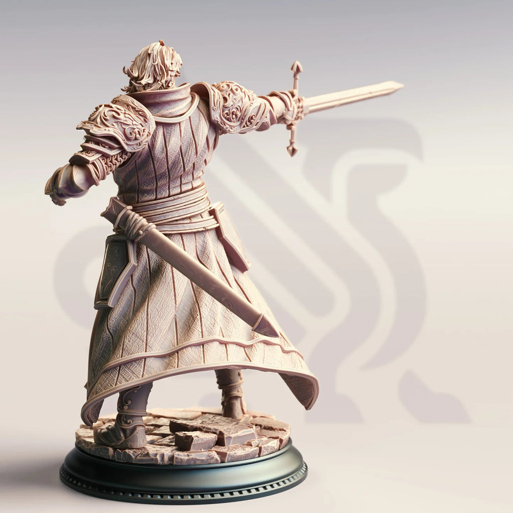 Sir Davion Gainsworth - Magebane Inquisitor // Miniatură D&D