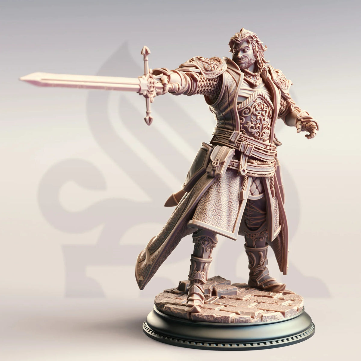Sir Davion Gainsworth - Magebane Inquisitor // Miniatură D&D