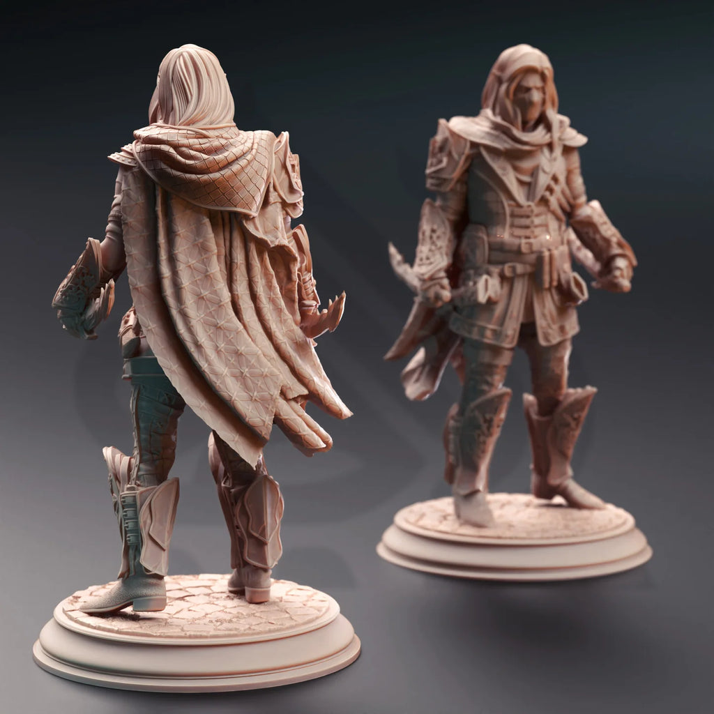 Sylvios - Elven Rogue // Miniatură D&D