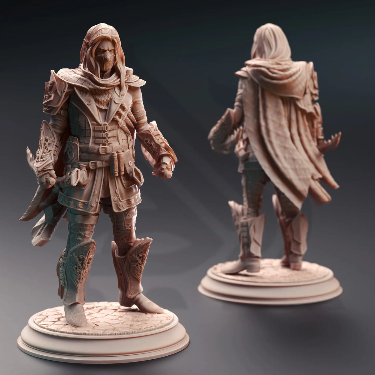 Sylvios - Elven Rogue // Miniatură D&D