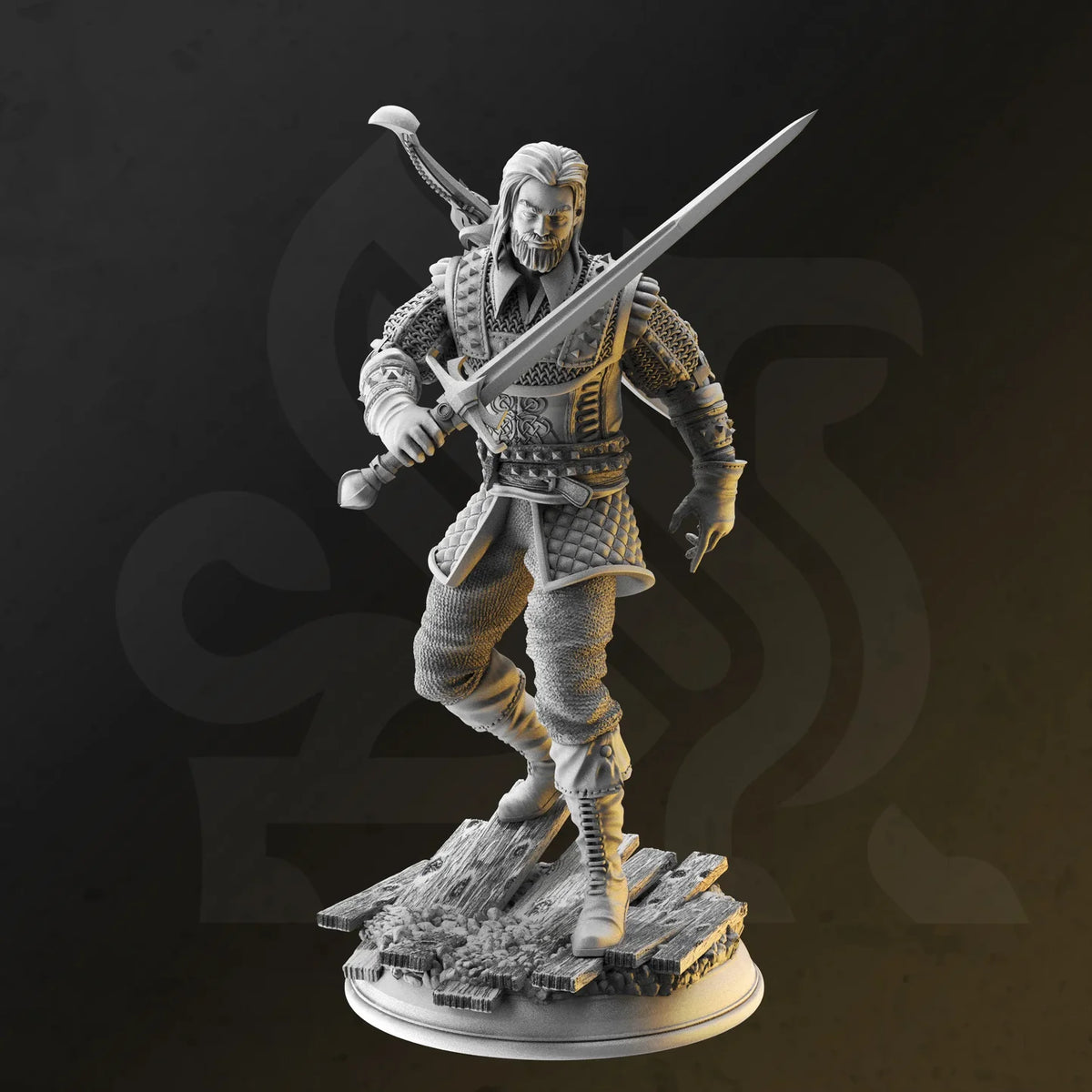 Tarick Wolfheart // Miniatură D&D
