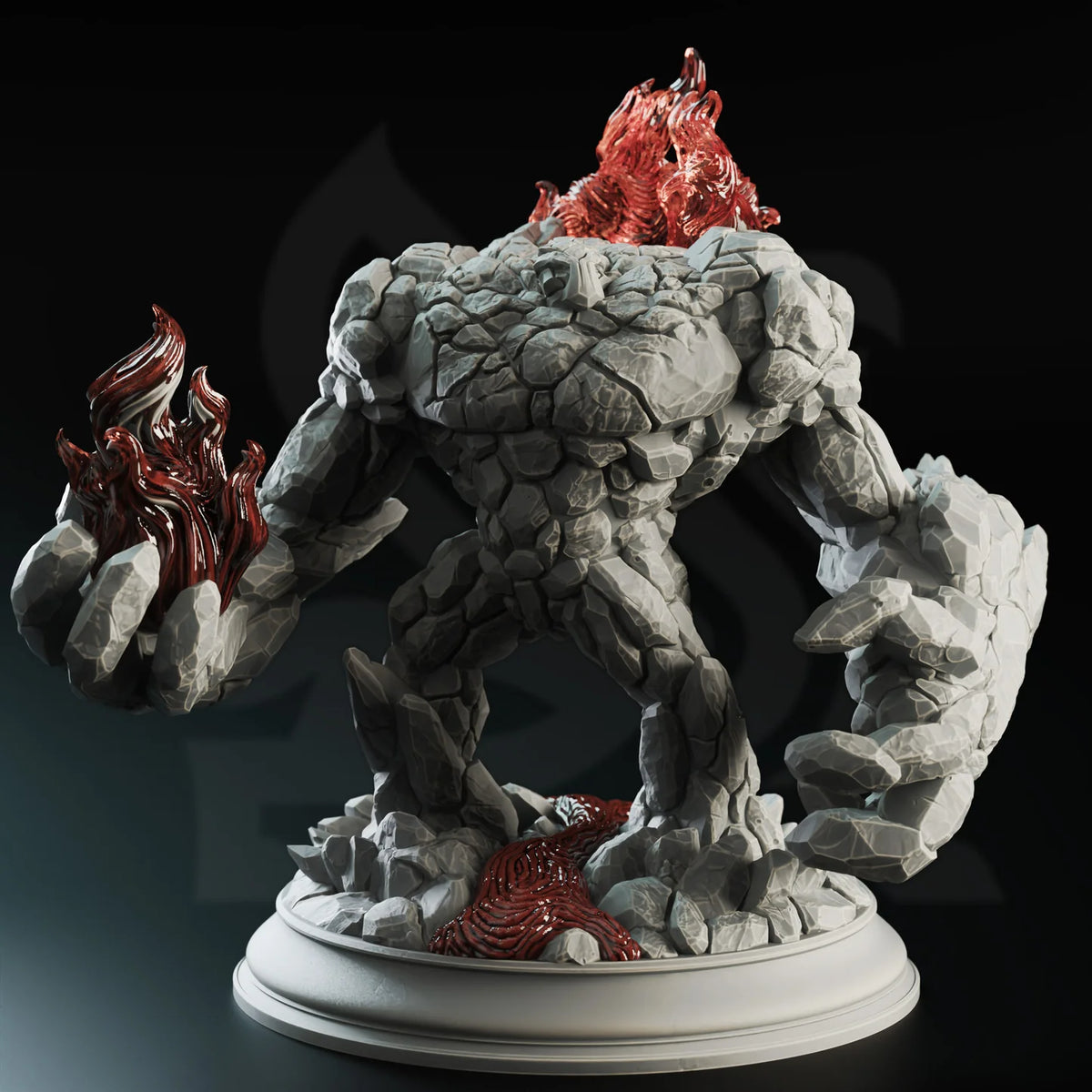 The Three Faces - Elementals // Miniatură D&D