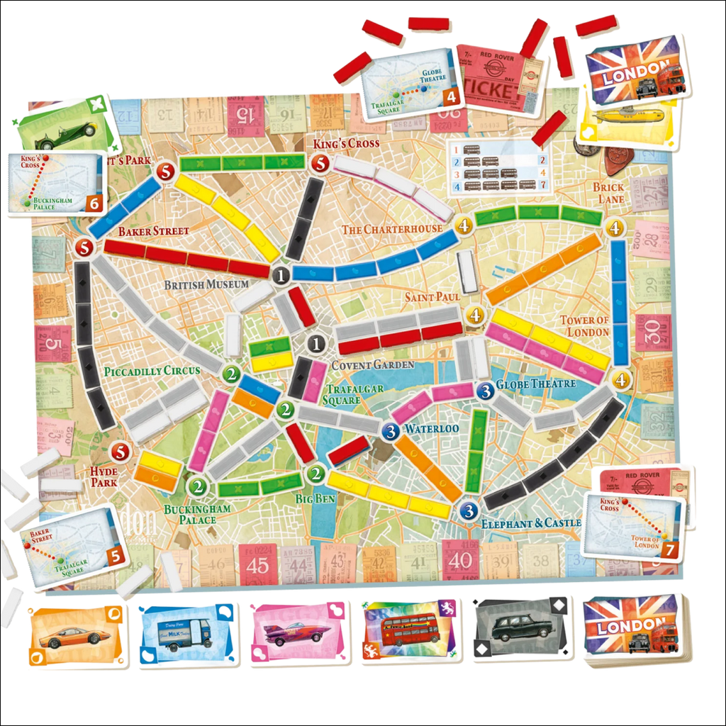 Ticket To Ride: London (Ediția Engleză)