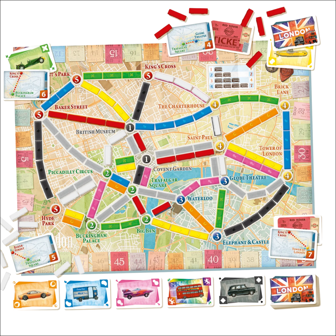 Ticket To Ride: London (Ediția Engleză)