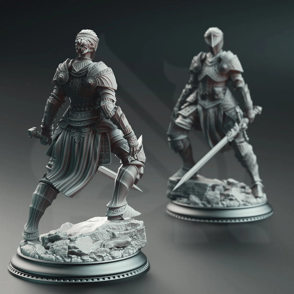 Vera Lanius the Absolved - Knight Commander // Miniatură D&D