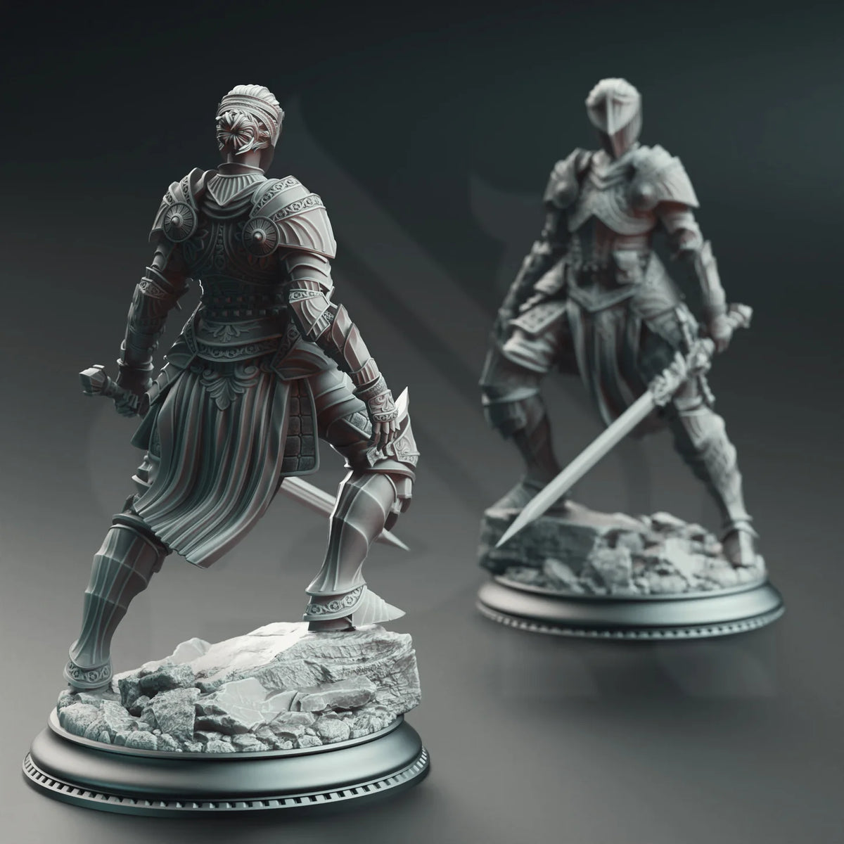 Vera Lanius the Absolved - Knight Commander // Miniatură D&D
