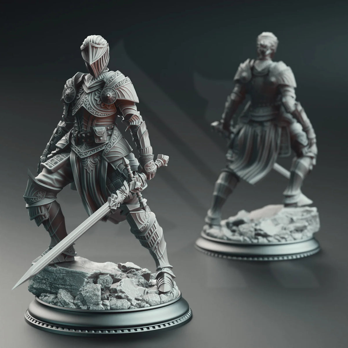 Vera Lanius the Absolved - Knight Commander // Miniatură D&D