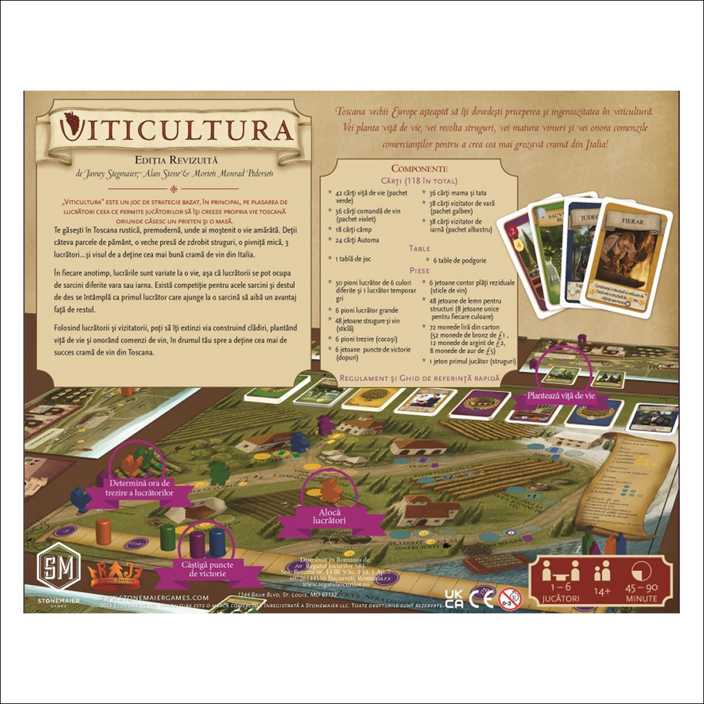 Viticulture Essential Edition - Joc de Societate (Ediția Română)