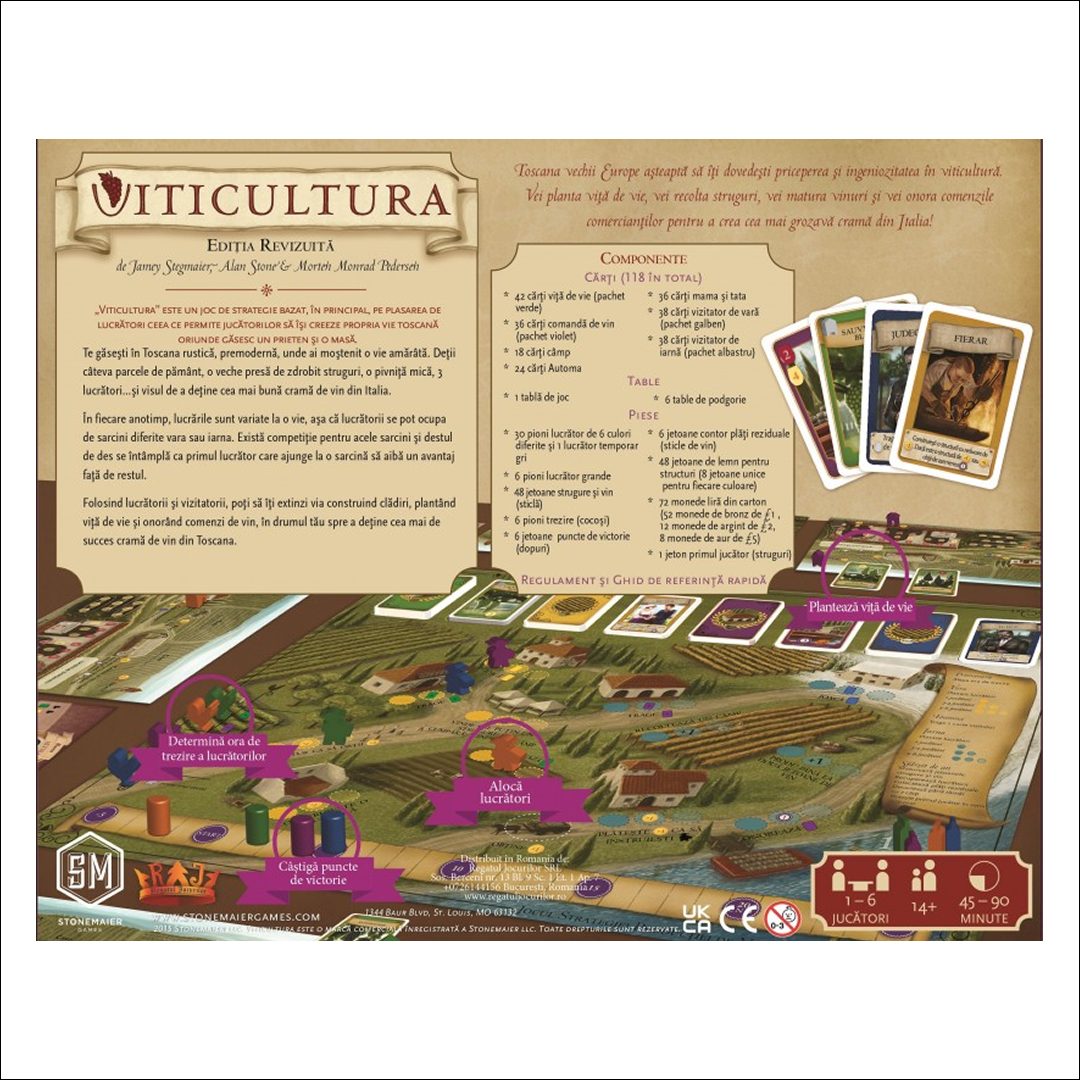 Viticulture Essential Edition - Joc de Societate (Ediția Română)