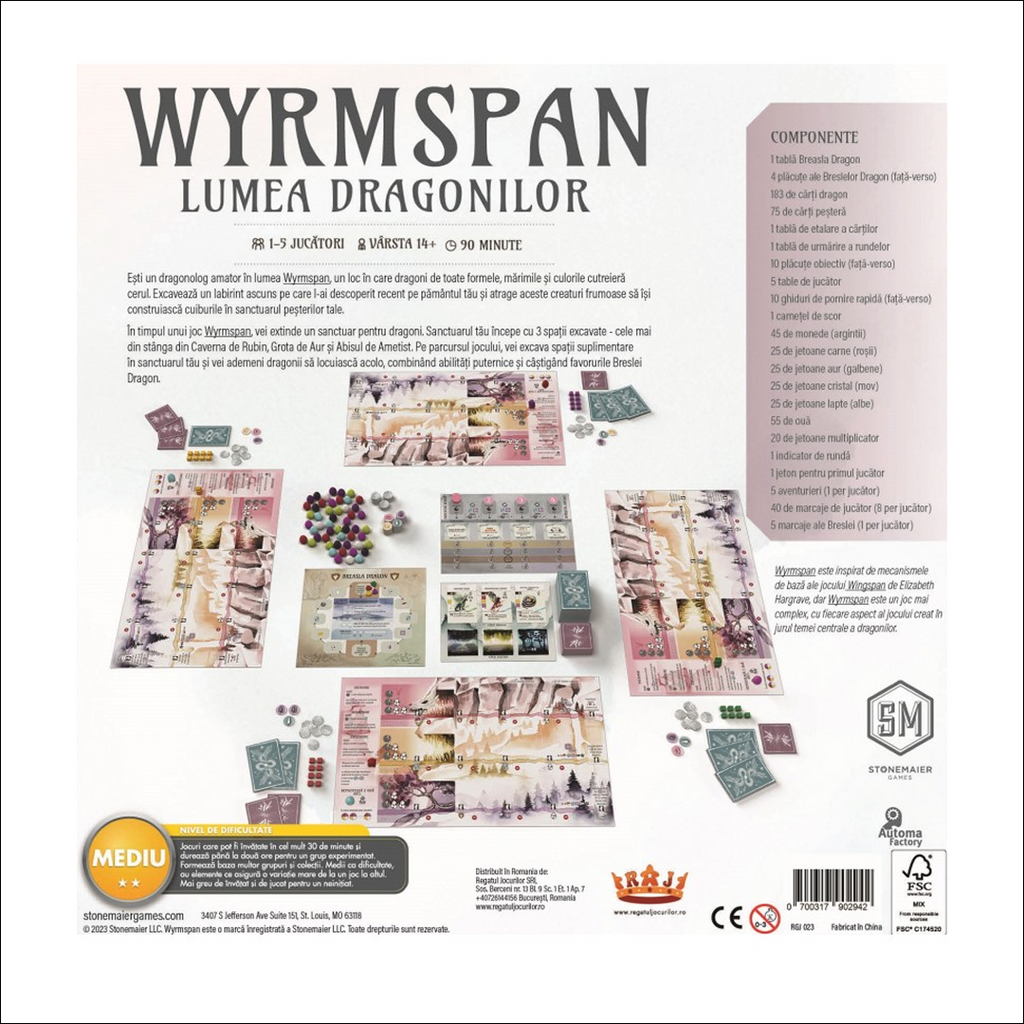 Wyrmspan (Ediția Română)