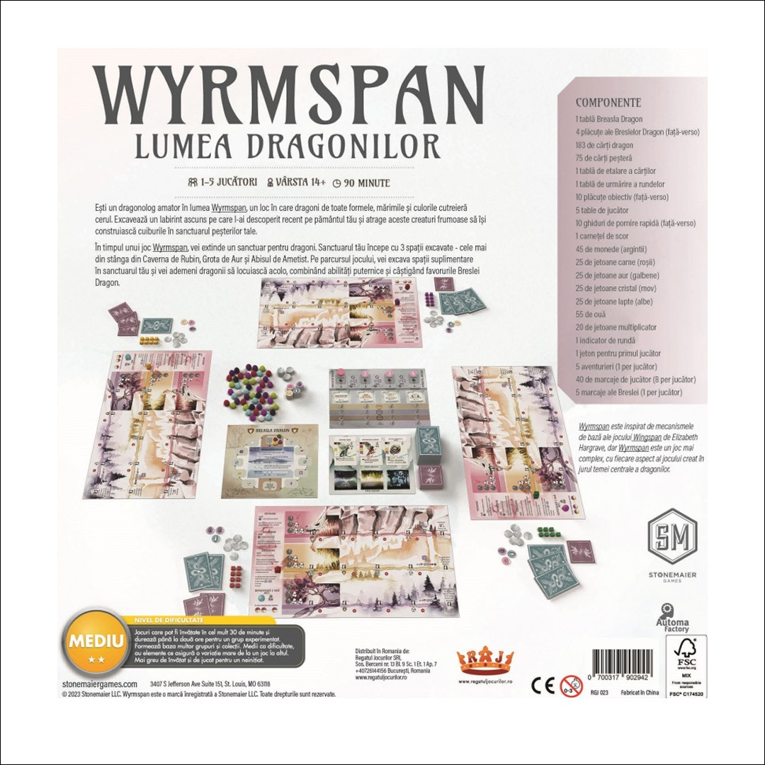Wyrmspan (Ediția Română)