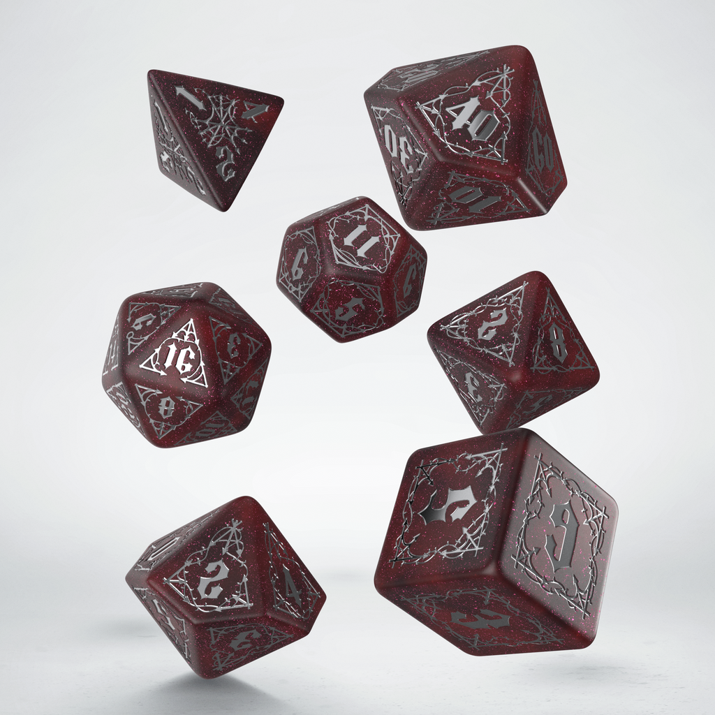 Set de zaruri Bloodsucker: Scarlet