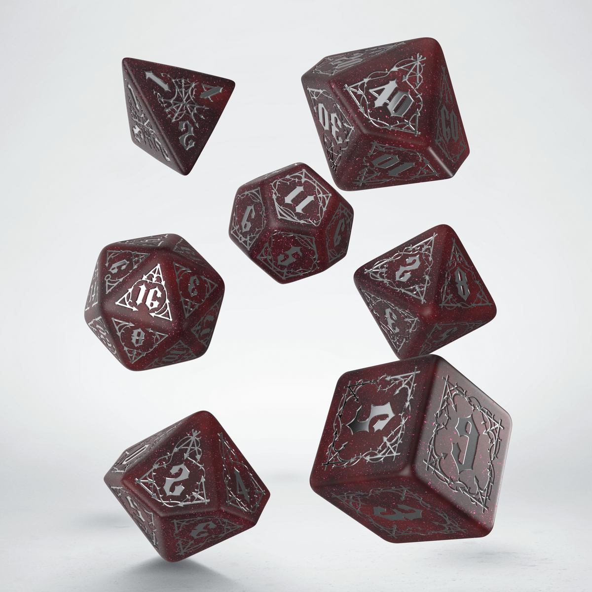 Set de zaruri Bloodsucker: Scarlet