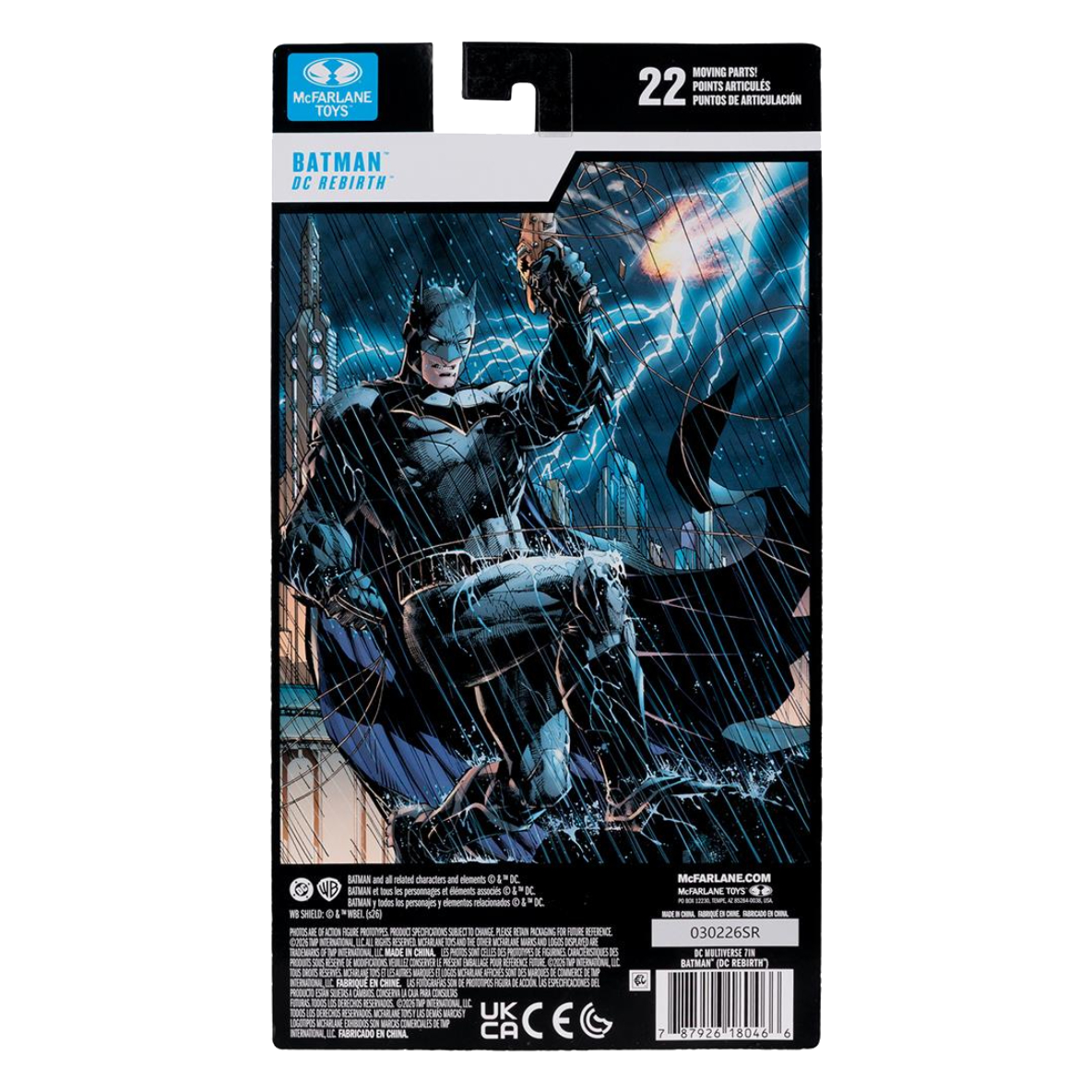 Figurină Batman DC Rebirth - detaliu