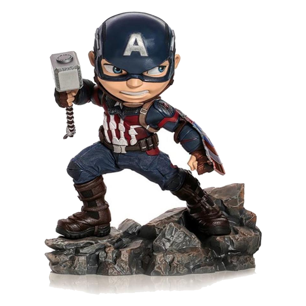 Figurină Captain America Avengers Endgame Iron Studios MiniCo