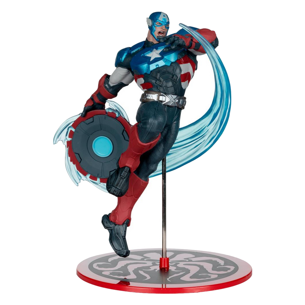 Figurină Captain America – Marvel Rivals, McFarlane Toys
