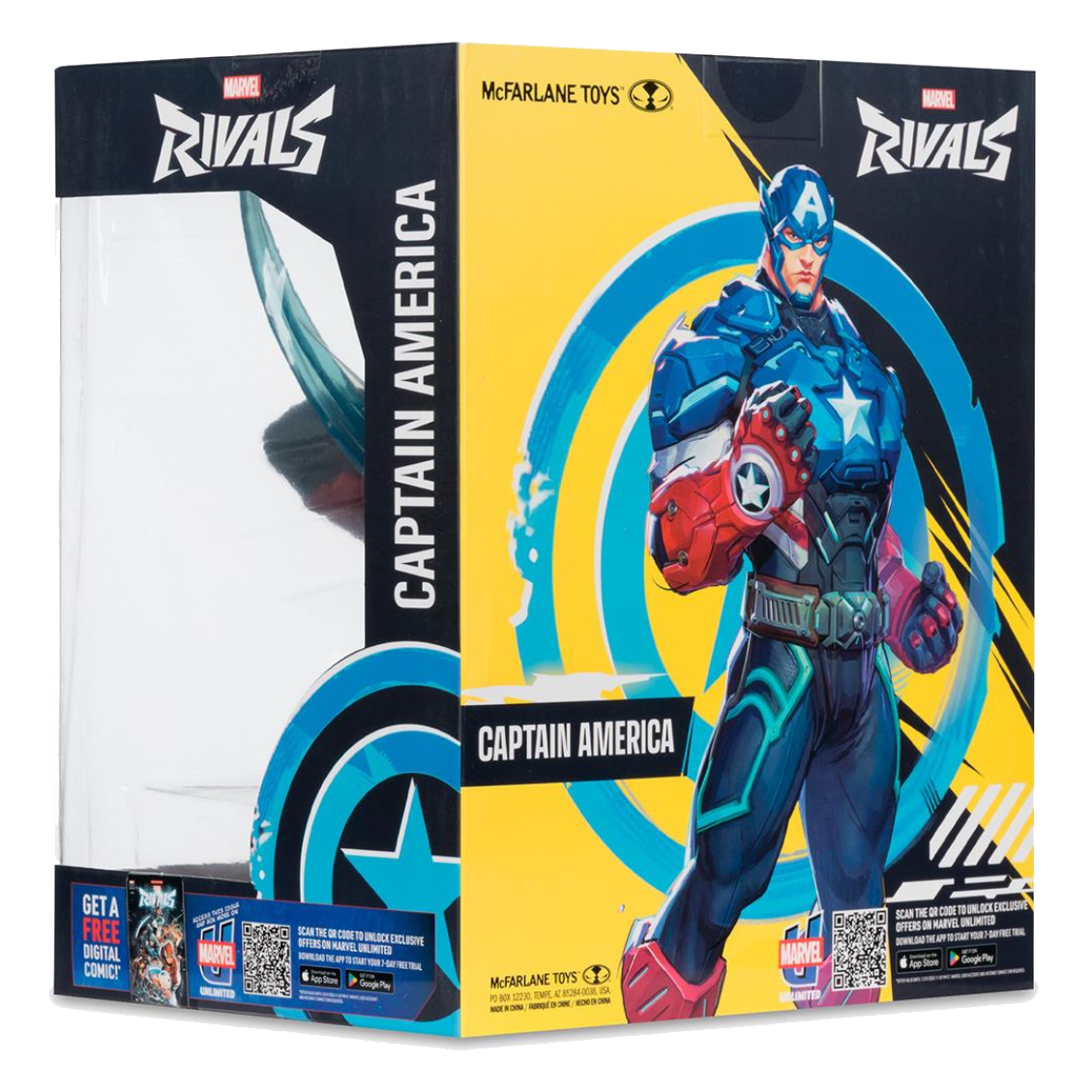 Figurină Captain America – detaliu